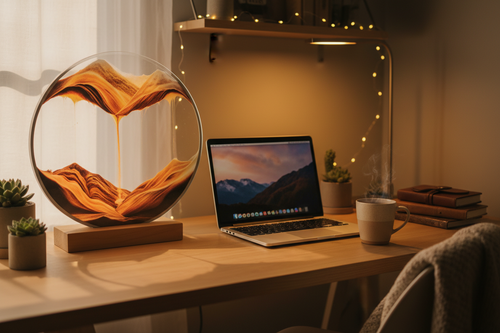 Calm Sands Sandscape Desk Art